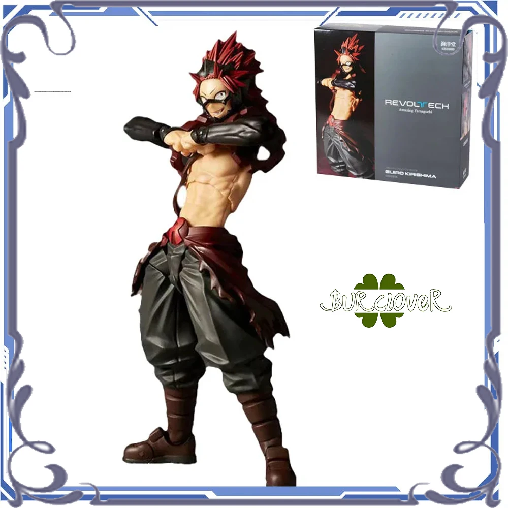 

Подлинная Judai, оригинальная удивительная Yamaguchi Revoltech My Hero Academia Kirishima Eijirou, подвижная ПВХ фигурка, модель игрушки