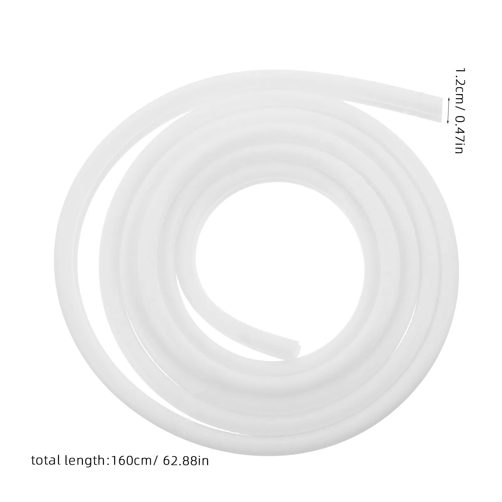 Facial Suction Pen Tube Internal Hose 63 Inch Vacuum Tubing Replacement Plastic Hose for Beauty Machine Home Spa Use