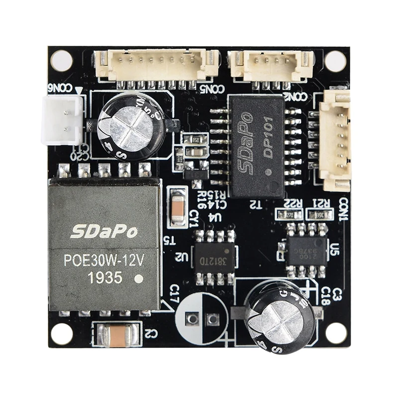 Sdapo Pm3812at 2a Geïsoleerde Industriële Kwaliteit Temperatuur-Resistente Poe Module 25.5W