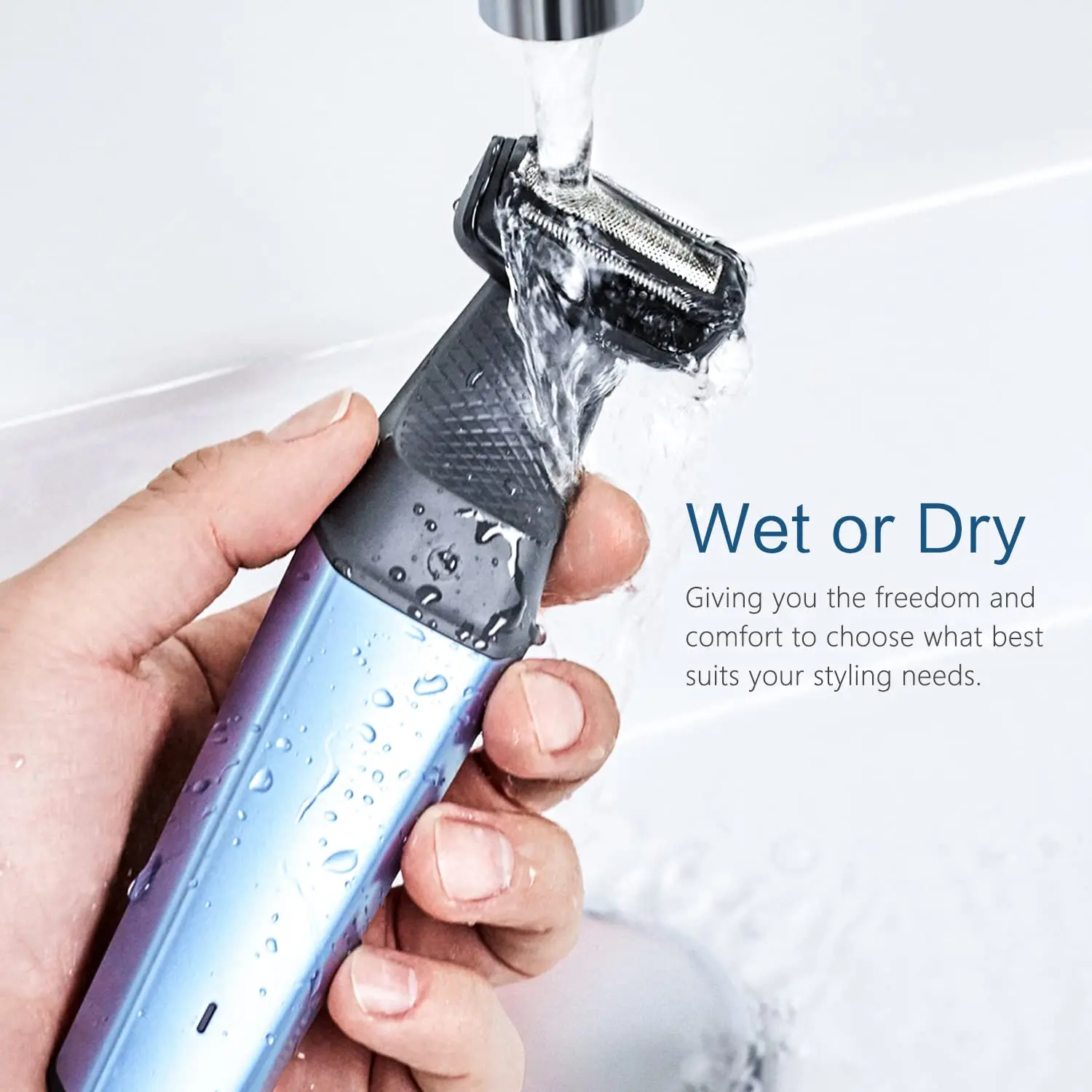 BG2000 Compatible Body Groomer Replacement Heads, Hypoallergenic Foil Shaving Cartridges, with Upgraded Blades for Men, Trimmer