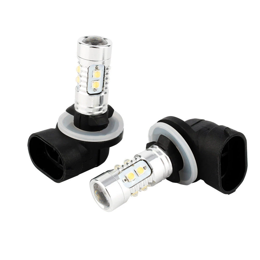 Hot Latest New Portable Practical Safe Sale Useful Accs Car Fog Lights light Low power Replacement 10 LEDs DC 12V