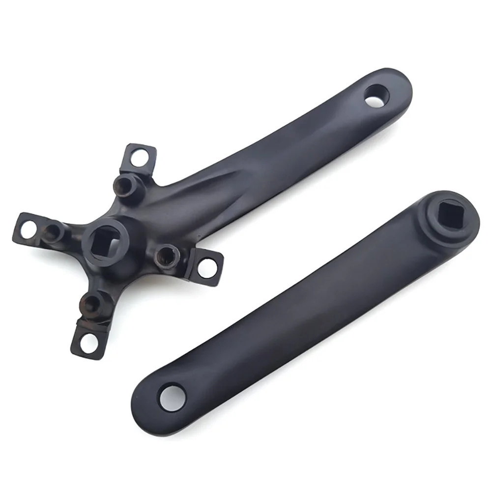 For Comfortable Riding MTB Crank Set Lightweight Aluminum Bicycle Cranks Aluminum Alloy Crank Efficient Pedaling