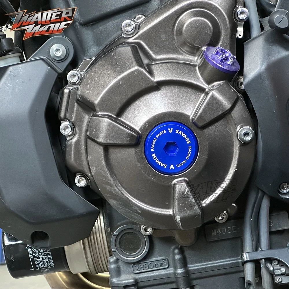 Engine Crankcase Cover Straight Screw For Yamaha FJ09 FZ07 FZ09 MT07 MT09 Tenere 700 Tracer 900 9 GT XSR 700 900 YZF R7 R9 Bolt