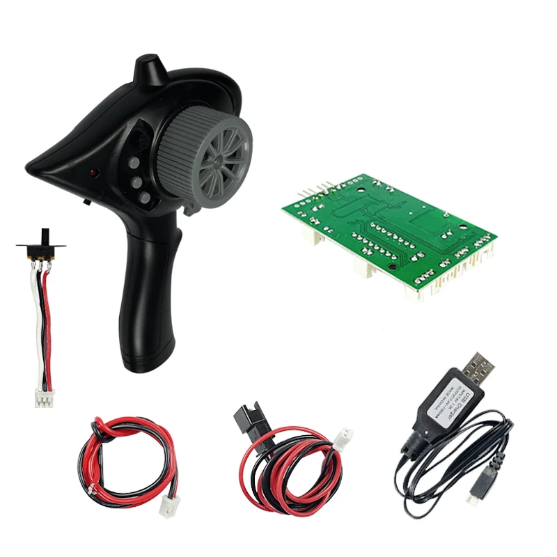 5CH 2.4G Transmitter Remote Control Receiver Set for LDRC LD-P06 LD P06 Unimog LD1201 1/10 1/12 1/16 1/18 RC Crawler Car