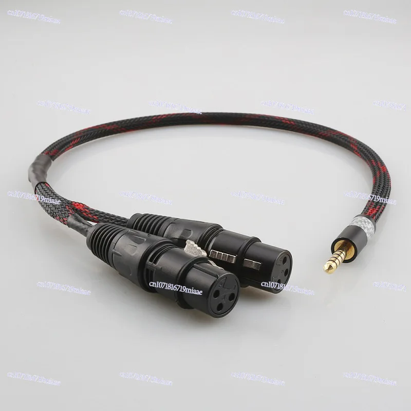 4.4mm To 2XLR Audio Cable Pha2a Wm1a 1z Zx300a 4.4 Double QNON Balanced Cable