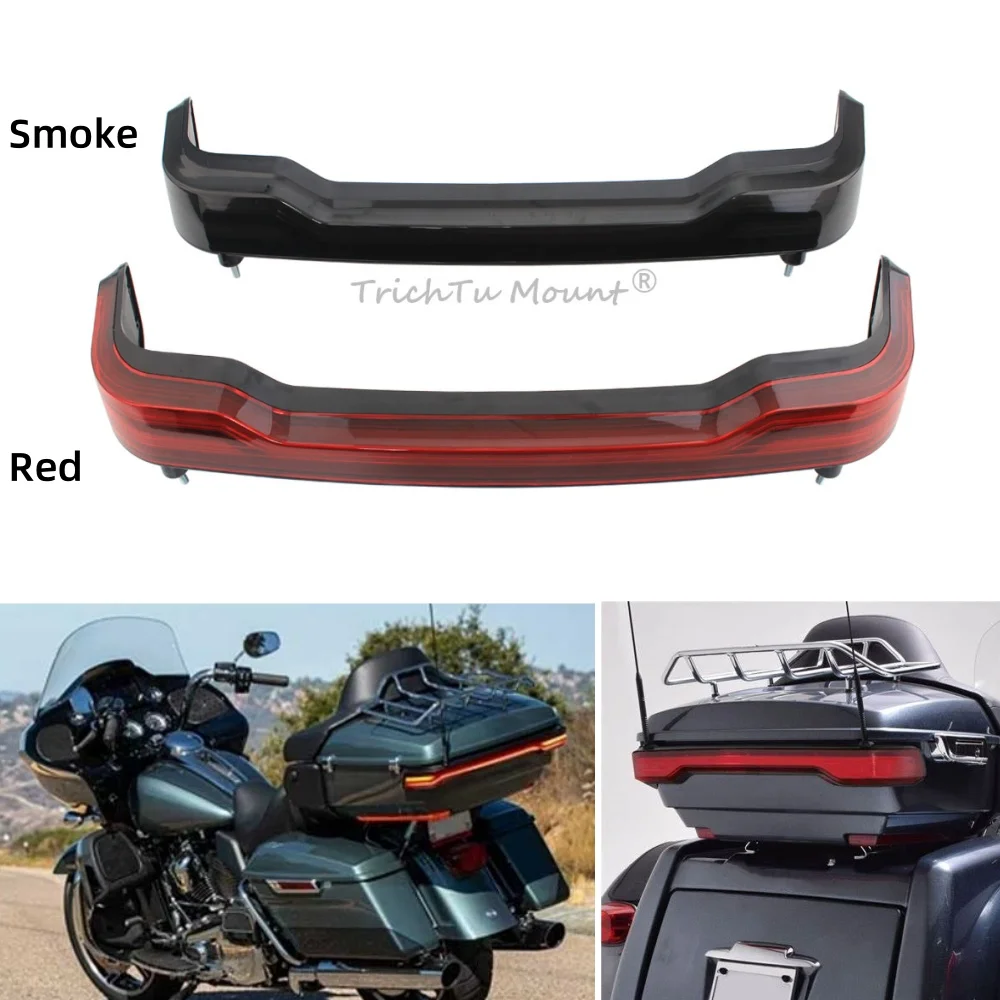 

Motorcycle LED Trunk Taillight Brake Lamp For Harley Touring Electra Road Glide Tri Glide Ultra Tour Pack Light accesorios moto