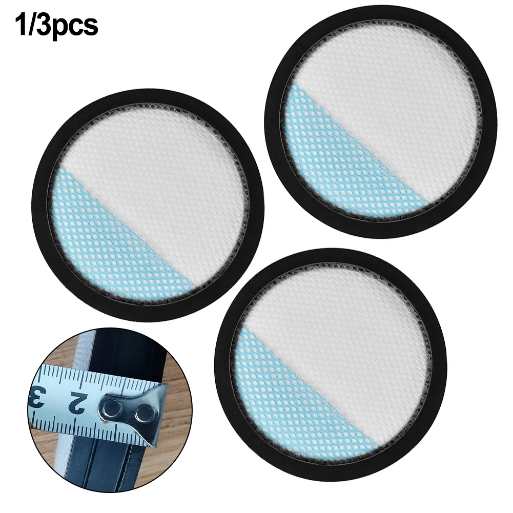 1/3pcs Washable & Reusable Filters For Ryobi 18V 1+ Cordless Stick Vacuum PCL720 PBLSV716 A32SV720N Vacuum Cleaner Accessories