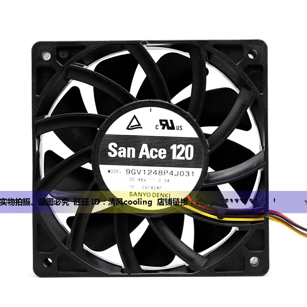 新しい-9gv1248p4j031-12025-12-センチメートル-120-ミリメートル-dc-48v-05a-冷却ファン-20-120-25-ミリメートル