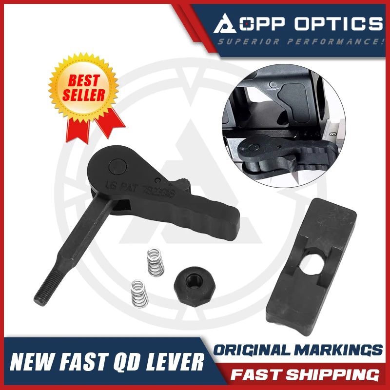 New Aluminum Tactical FAST QD Lever for FTC MRO Optic Red Dot Sight Mount