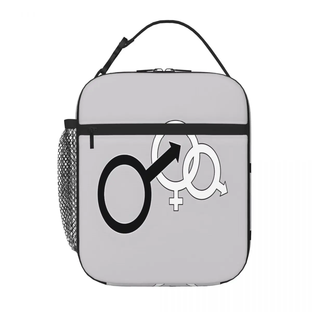 Bestselling Cuckold Lifestyle Symbol Zipper Closure Nylon Lunch Bag Cruise Travel Food Storage Bag