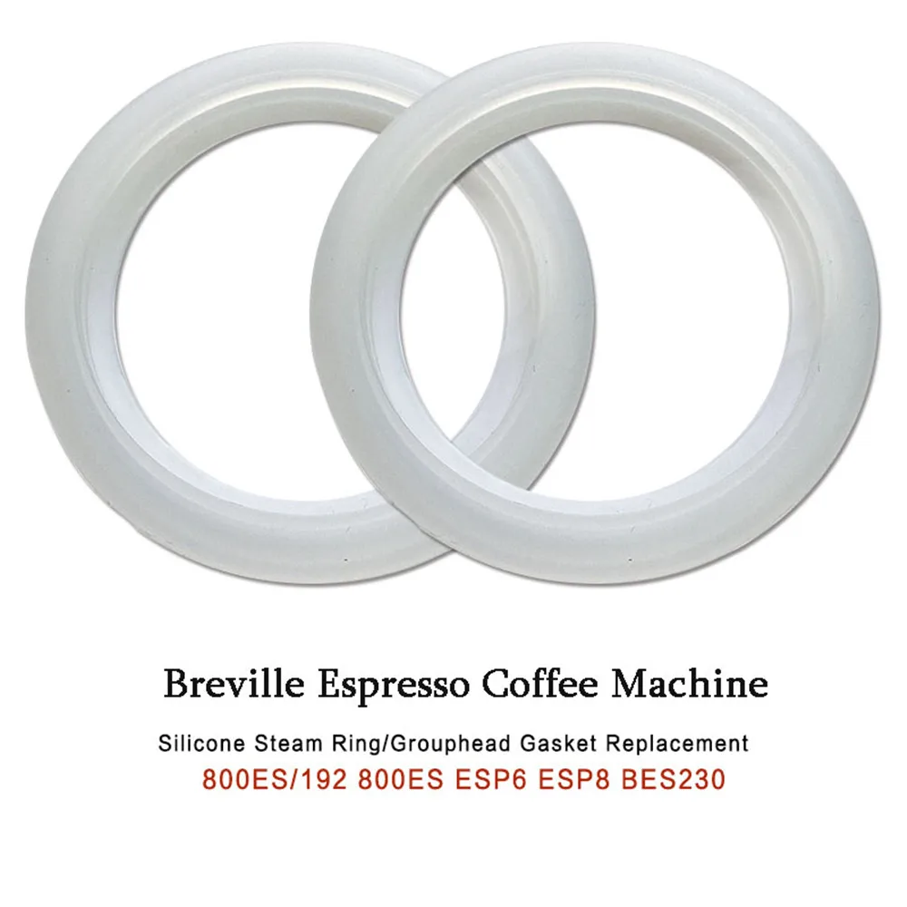 Group Head Gasket Breville Eapresso Machine Group Head Seal 50mm Silicone Steam Ring For Breville 800ES/192 800ES ESP6 ESP8