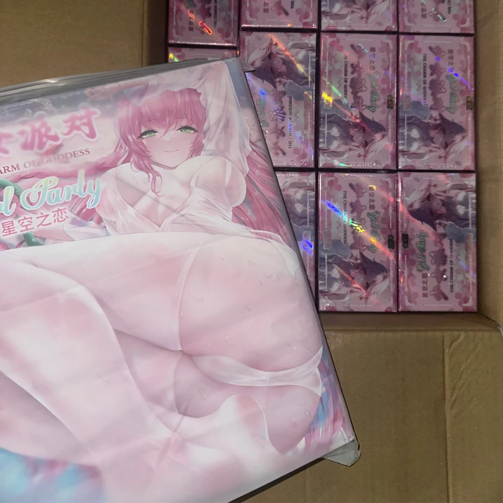 Nieuw Girl Party 6-godin verhaalverzamelkaarten Booster Box Envelopkaart Tcg Speelgoed en hobby's Cadeau