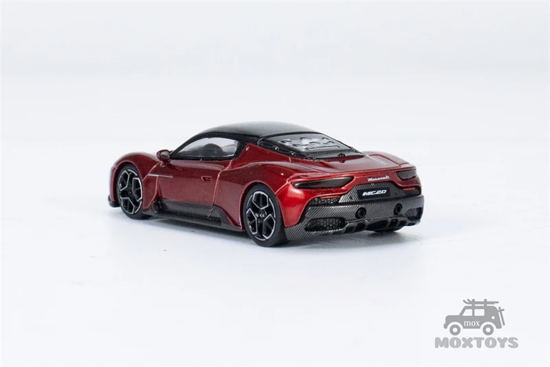 BBR 마세라티 MC20 로소 빈센트 레드 다이캐스트 모델 자동차, 1:64