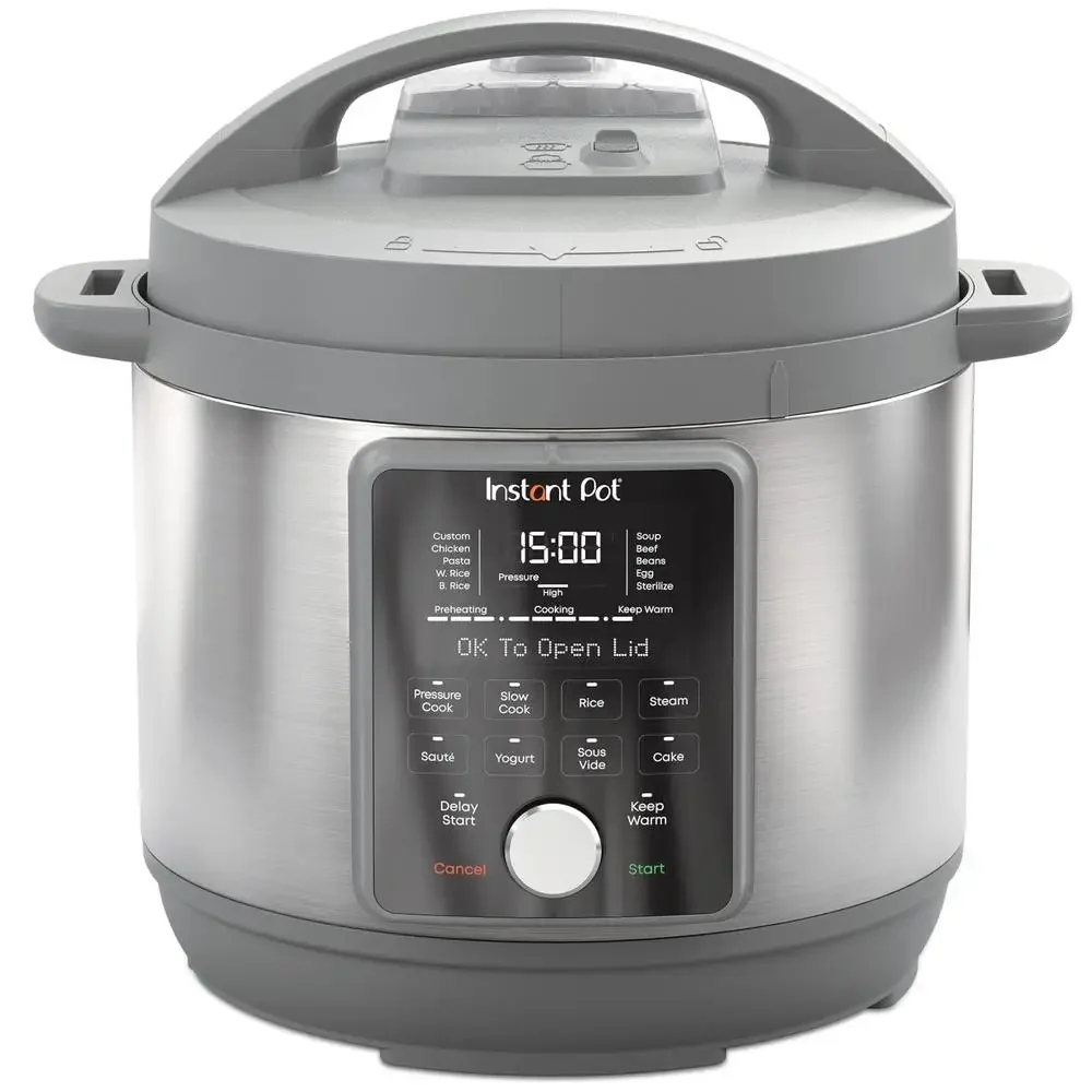 9-in-1 Multi Cooker Electric Pressure Cooker Slow Cook Rice Steamer Sauté Yogurt Maker Food Warmer Sterilizer LCD Display