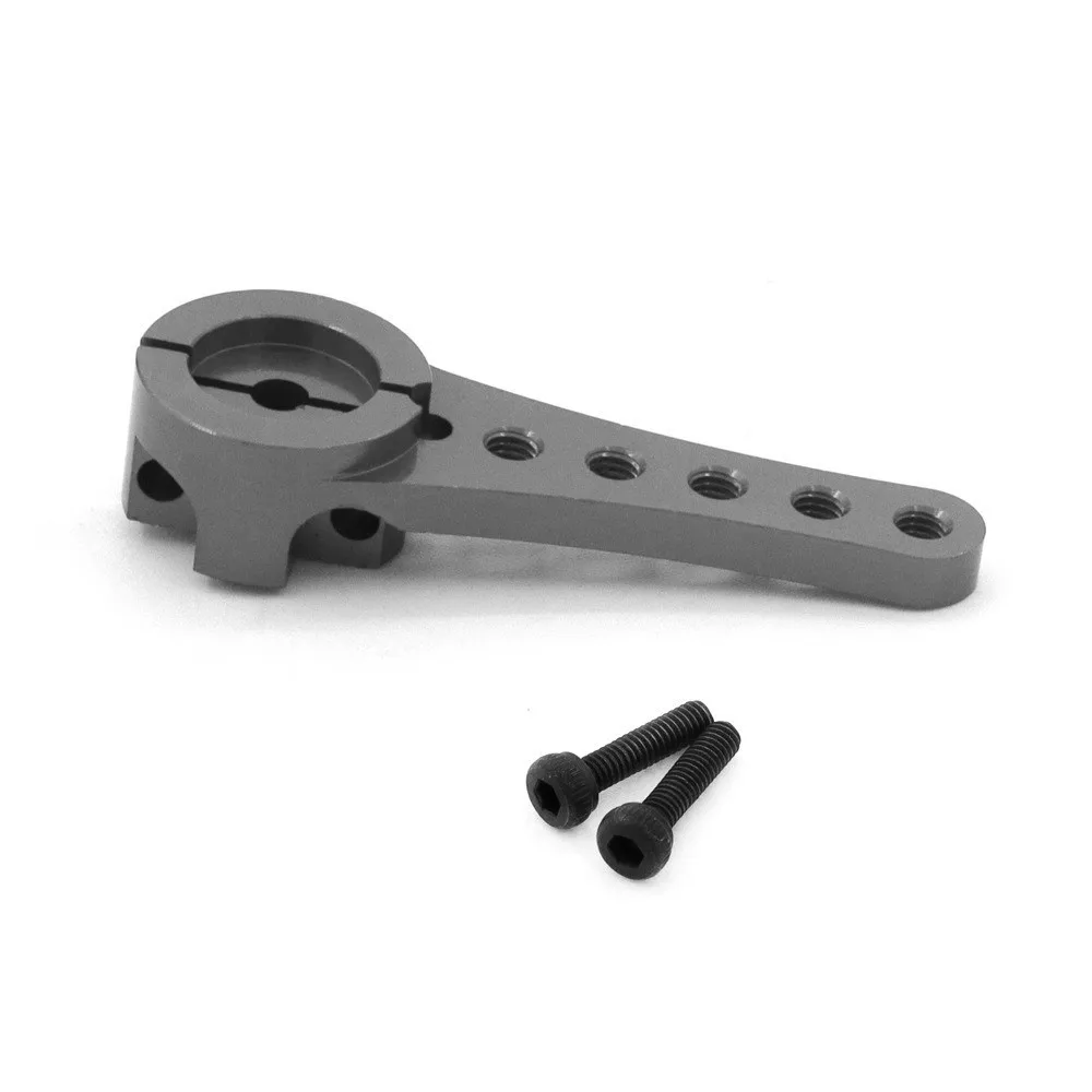 Aluminum Alloy Steering Servo Arm 5 Hole Designed Length 46MM RC Car Servo Parts 25T Large Torque Servo Swing Arm