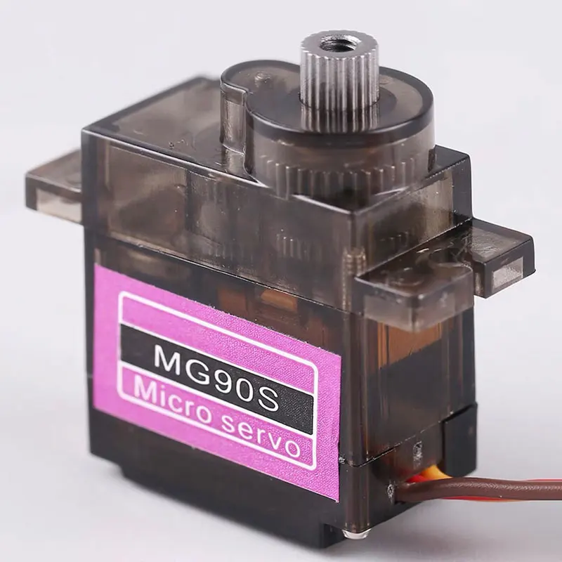 1/5pcs MG90S Servo Fixed-Wing RC Model Aircraft 13.6G 25KG High-Torque Metal Gear 180 degrees 360 degrees