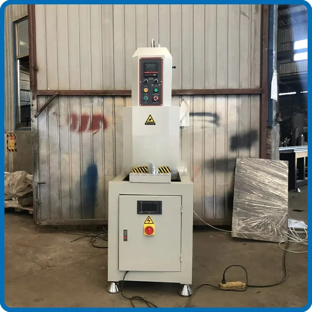 Polyvinyl chloride door and window single head welding machine Upvc One Upvc single door and window manufacturing machinery