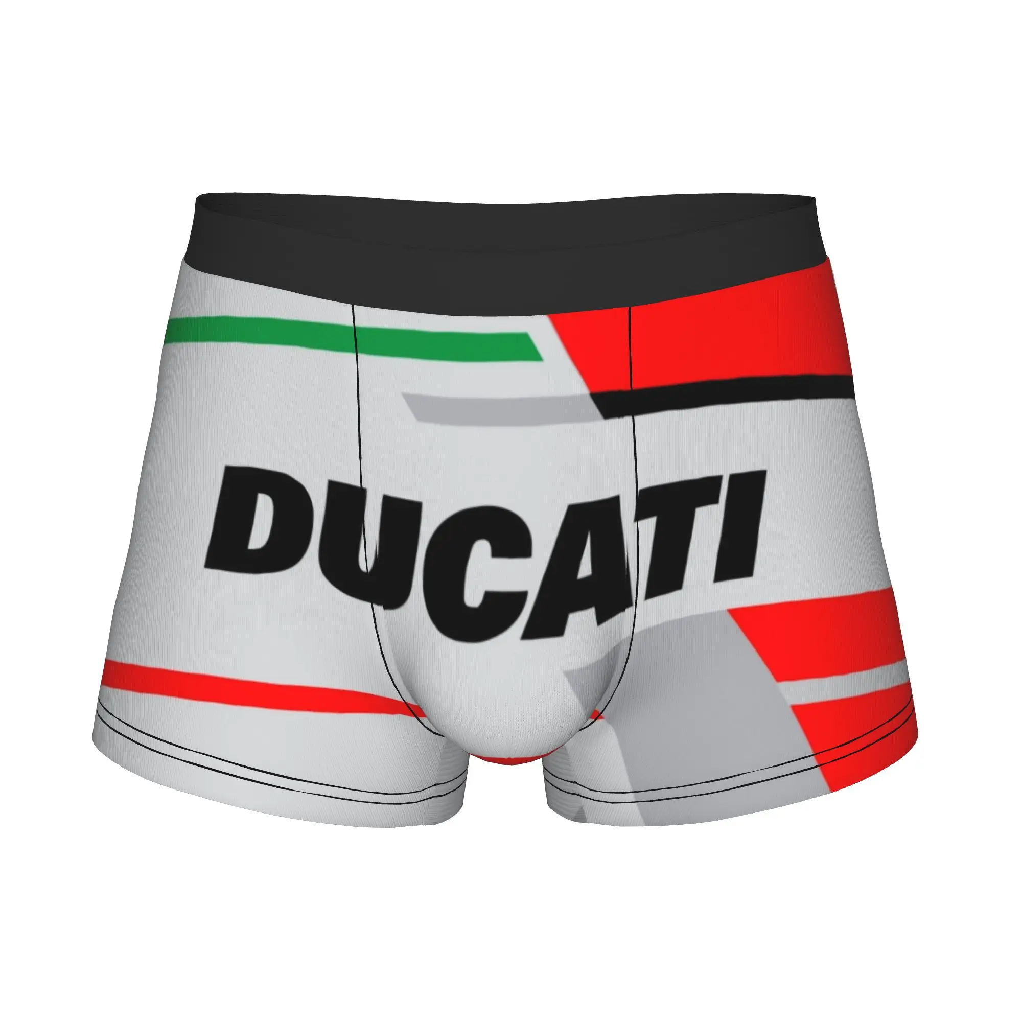 Ducatis Motorcycle Boxer Shorts For Homme 3D Print Racing Sprot  Underwear Panties Briefs Breathable Underpants