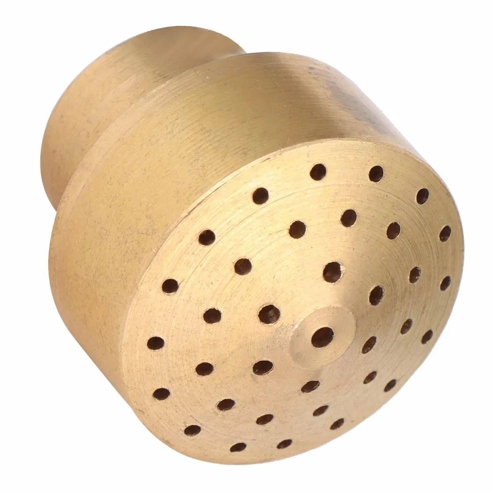 Brass Brass Fountain Nozzle Multi Hole Female Thread Fountain Sprinkler Mushroom G1/2 Inch DN15 Pond Fountain Nozzle