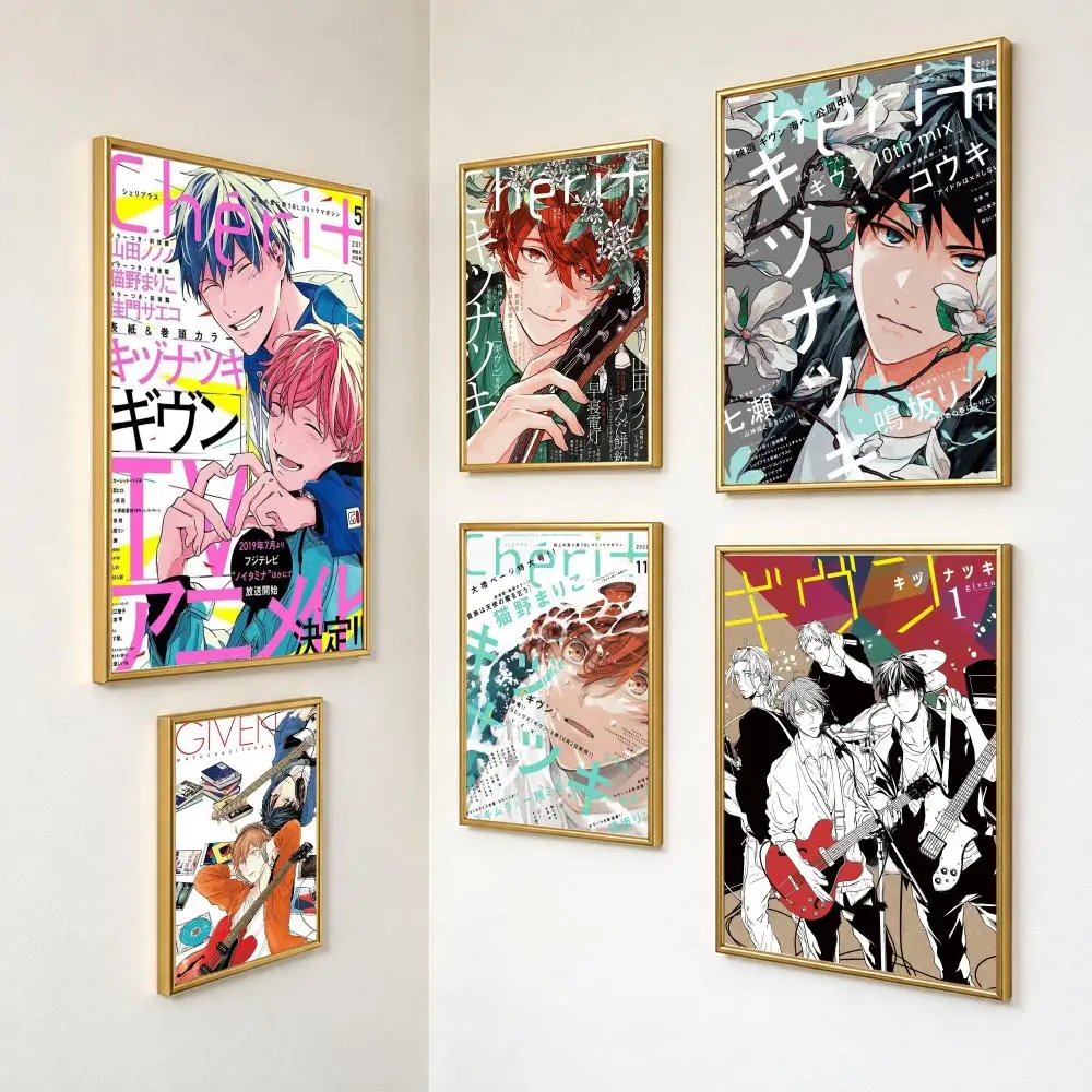 Tender Melodic Anime G-Given Poster Peel And Stick PP Series HD Frameless Wall Indoor Decor Gift