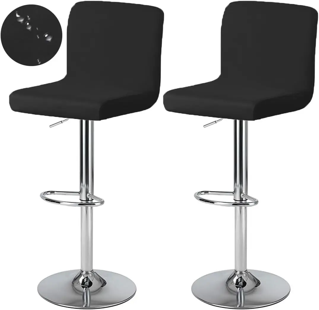 

Bar Stool Cover With Ba Waterproof Dining Room Square Swivel Barstool Chair Slipcover For Counter Height Mid Low Ba Chair