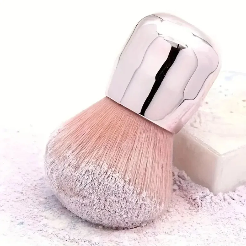 Mushroom Powder Brush Soft Bristle Nail Dust Cleaning Tool Single Makeup Accessory For Manicure Polish Remover Daily Salon Use