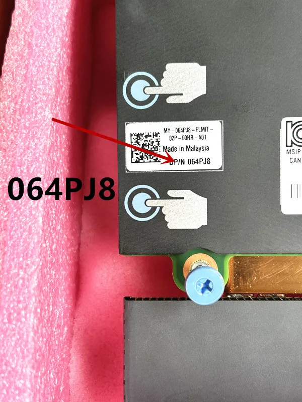 FOR Dell R740XD 64PJ8 X550-T4 Quad Port - RJ-45 10GbE rNDC CNA 064PJ8