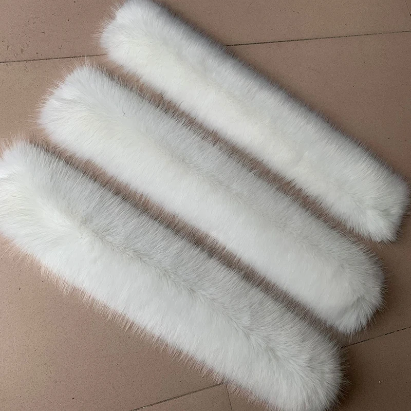 1m Artificial Fur Widen White Ribbon Sewing for Trim Clothes Accessory Faux Fur Strips Cuffs DIY Fluffy Garment Coat Decoration