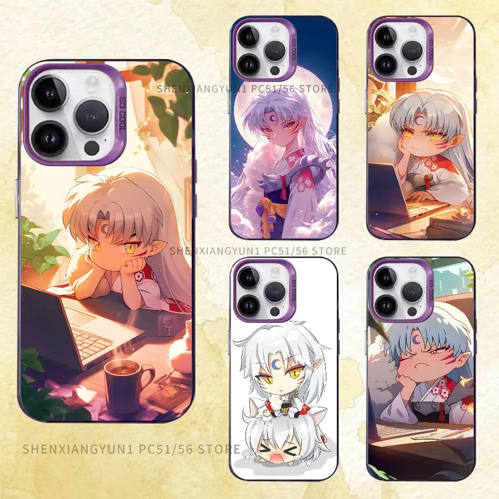 Kawaii S-Sesshomaru Case For IPhone 11 12 13 14 15 16 17 Pro Max XS X XR Cover