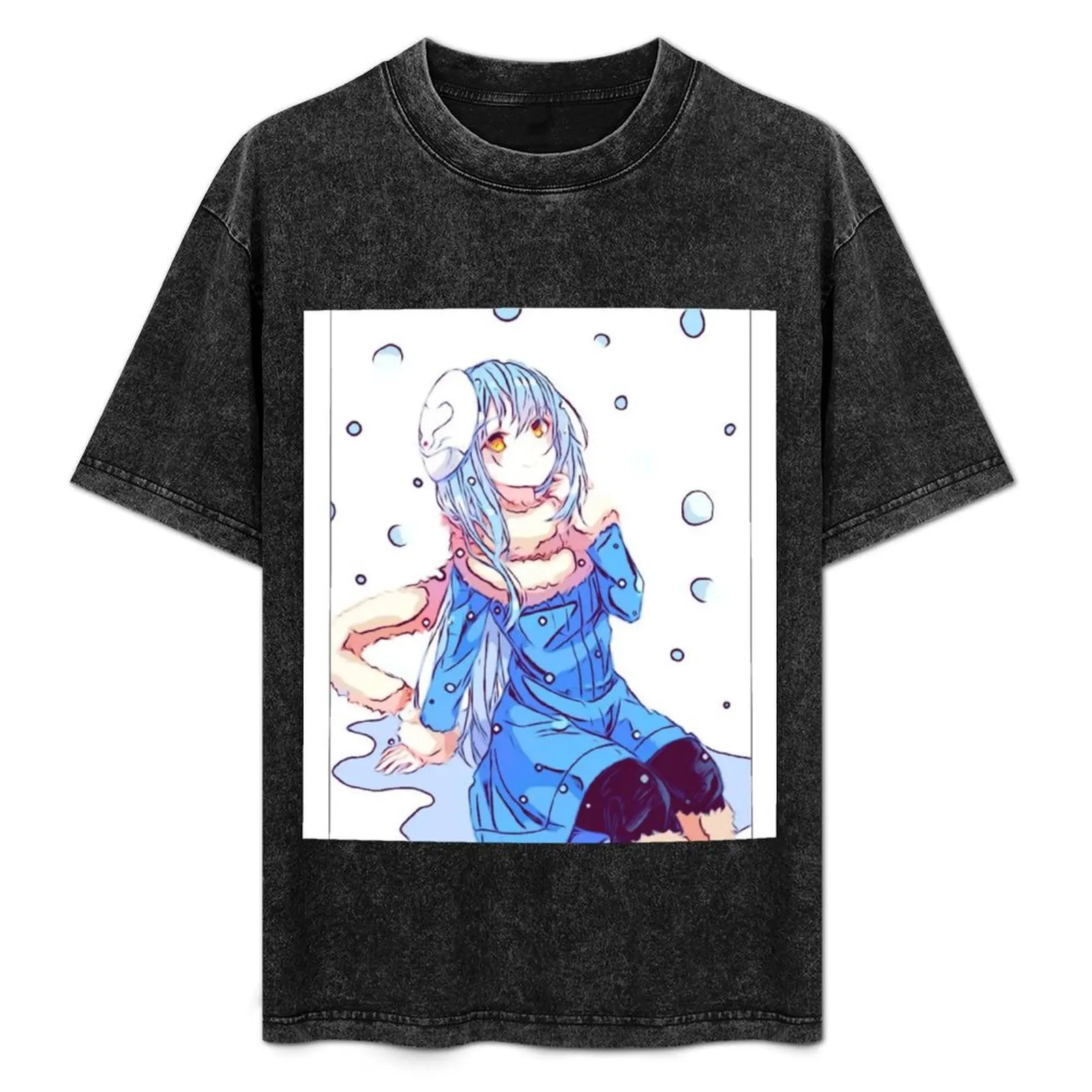 

That Time I Got Reincarnated as a Slime - Rimuru (Sketch) T-Shirt summer top street wear summer tops clothing for men