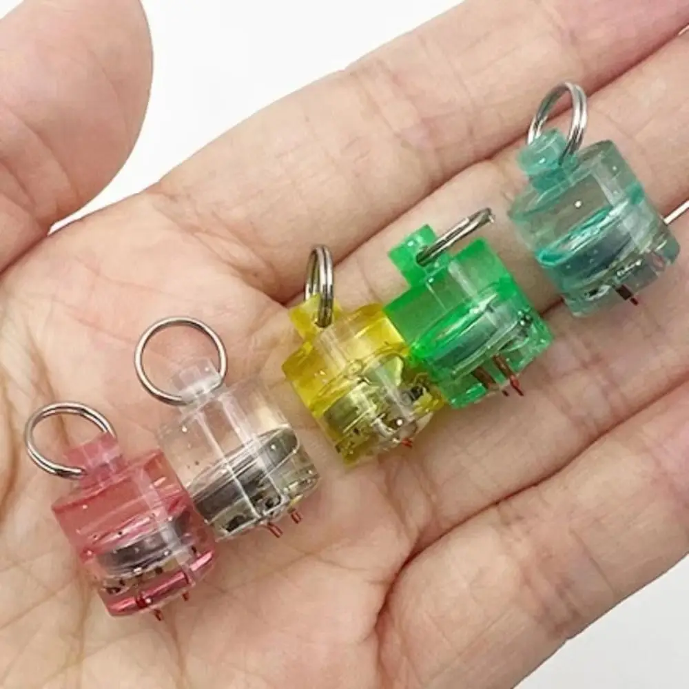 3 Color Flash Modes Mini LED Fishing Light LED Technology Waterproof Design Waterproof Attraction Lamp Mini Size