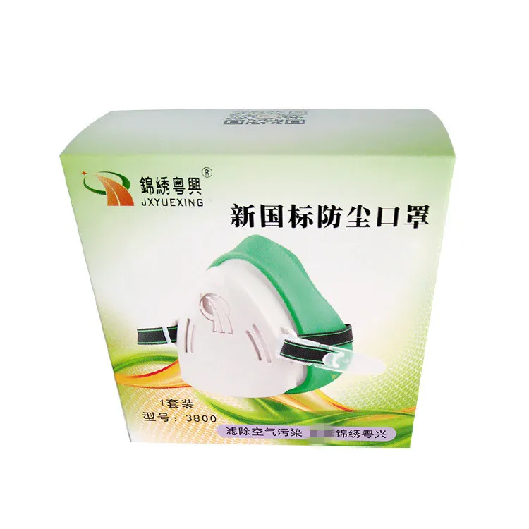 Professional Dust Mask Dust Proof Respirator Rubber Work Safety Mask For Builder Carpenter Daily Haze Protection