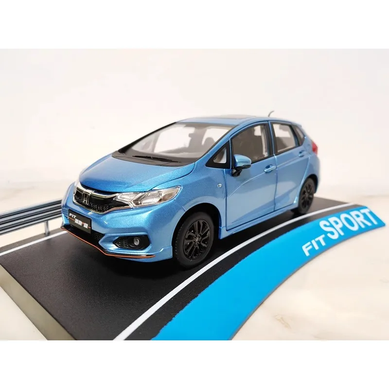 Diecast 1:18 Schaal Originele Guangqi HONDA FIT 3e Generatie 2018 Legering Model Auto Collectible Toy Gift Souvenir Display Ornament