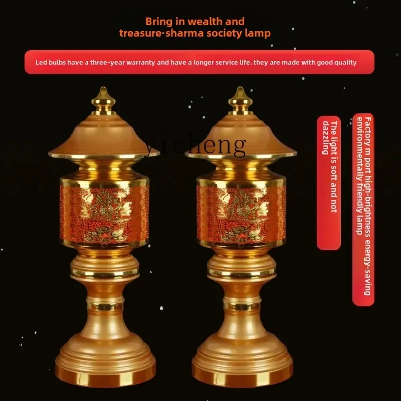 HYS God of Wealth Guan Di Ornament Buddha Supplies Changming Buddha Ornament God Cabinet Buddha Niche Jewelry