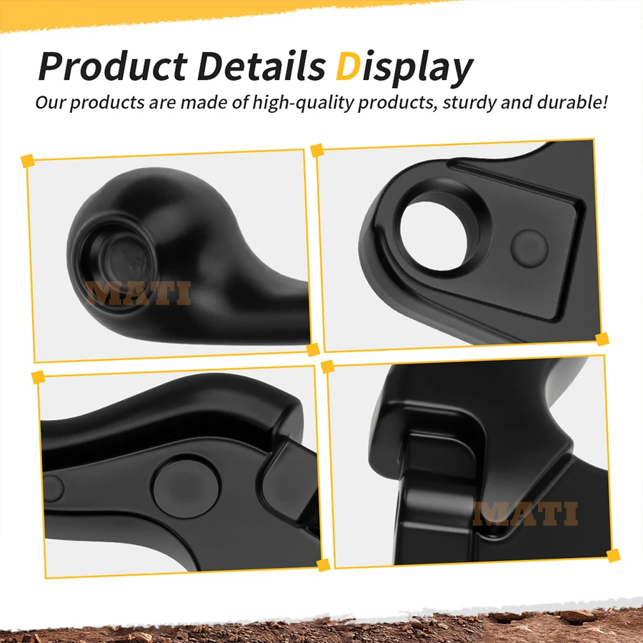 M MATI Right Hand Side Brake Lever for Polaris Scrambler Predator Outlaw 50 2004-2019 0450691