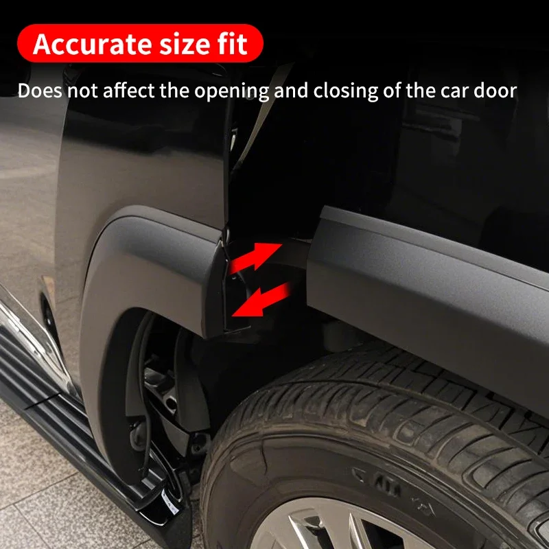 Per Toyota Land Cruiser 300 2022 2023 2024 2025 Lc300 Ruota Sopracciglio Ruota Flare Decorazione Esterna Accessori di Aggiornamento Body Kit