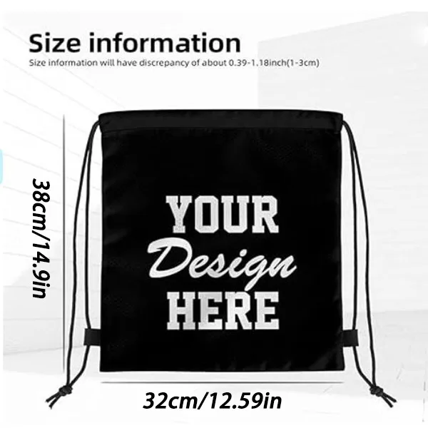 Inside Out 2 Drawstring Backpack Disney Anime Sadness Anger Anxiety Bag 3d Printing Schoolbag Kids Outdoor Sport Travel Knapsack