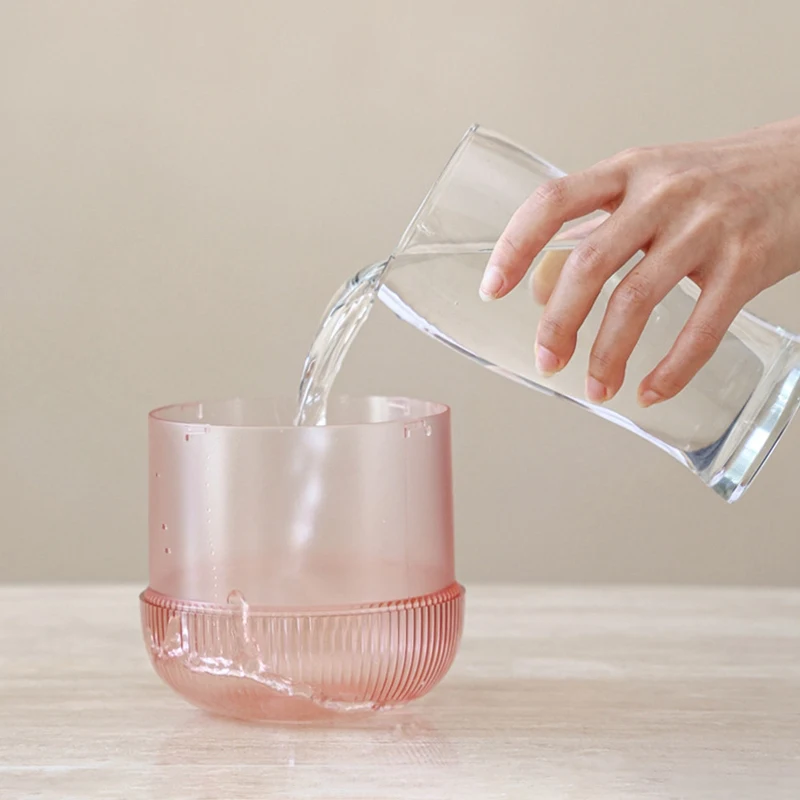 Humidifier 1000ML, pelembap semprot ganda dengan lampu malam dan 4-kabut untuk rumah kantor