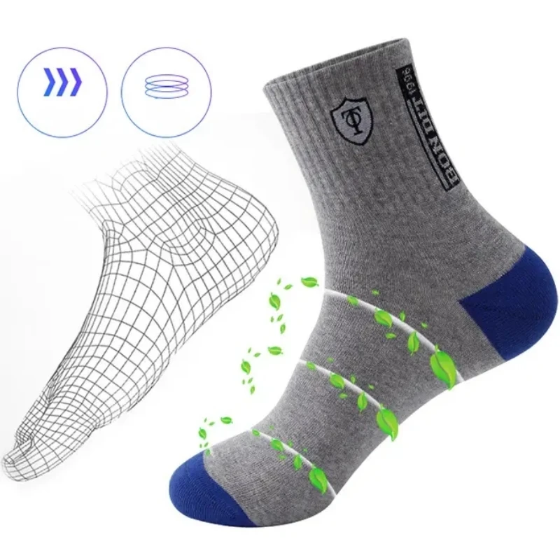 3 Pairs Breathable Moisture Wicking Athletic Socks For Men And Women - Embroidered Design, Ankle Length