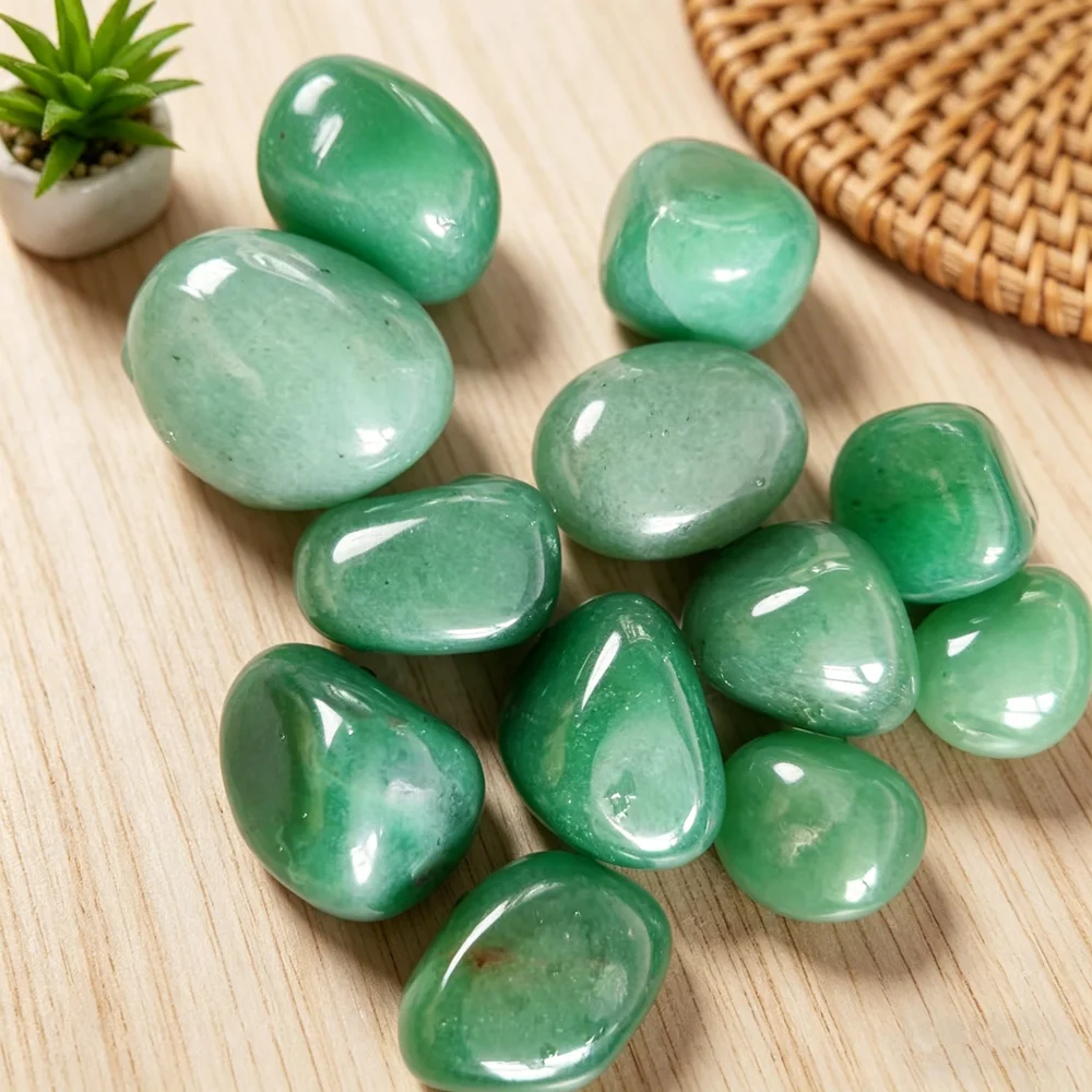 Natural Green Aventurine Crystal Quartz Lucky Stones Raw Rough Mineral Healing Crystals Gem Specimens Collectible Home Decor