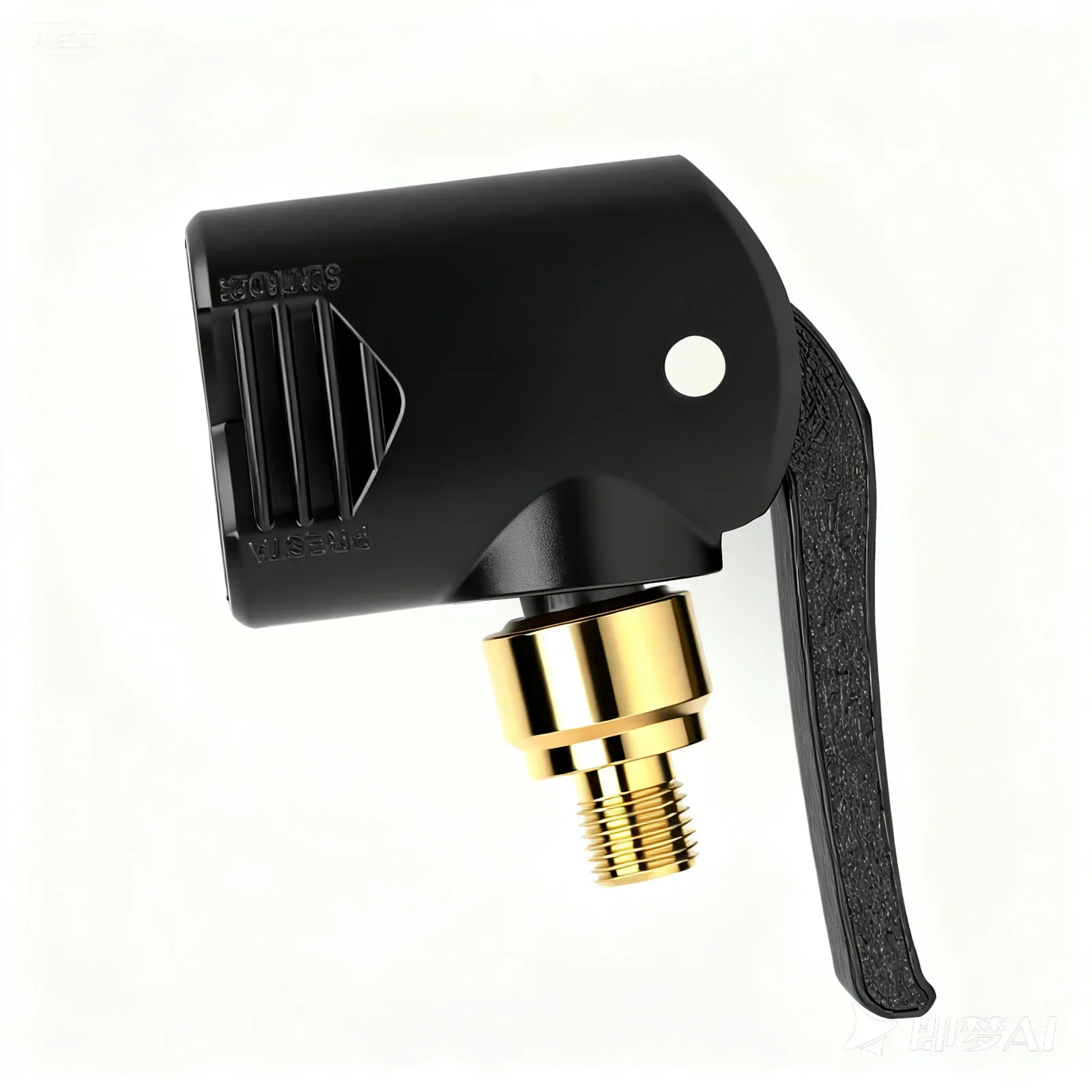 DC Bicycle Pump Quick-Release Smart Mouthpiece 2nd Generation Artifact 2-in-1 Compatible with American and French Mouthpieces