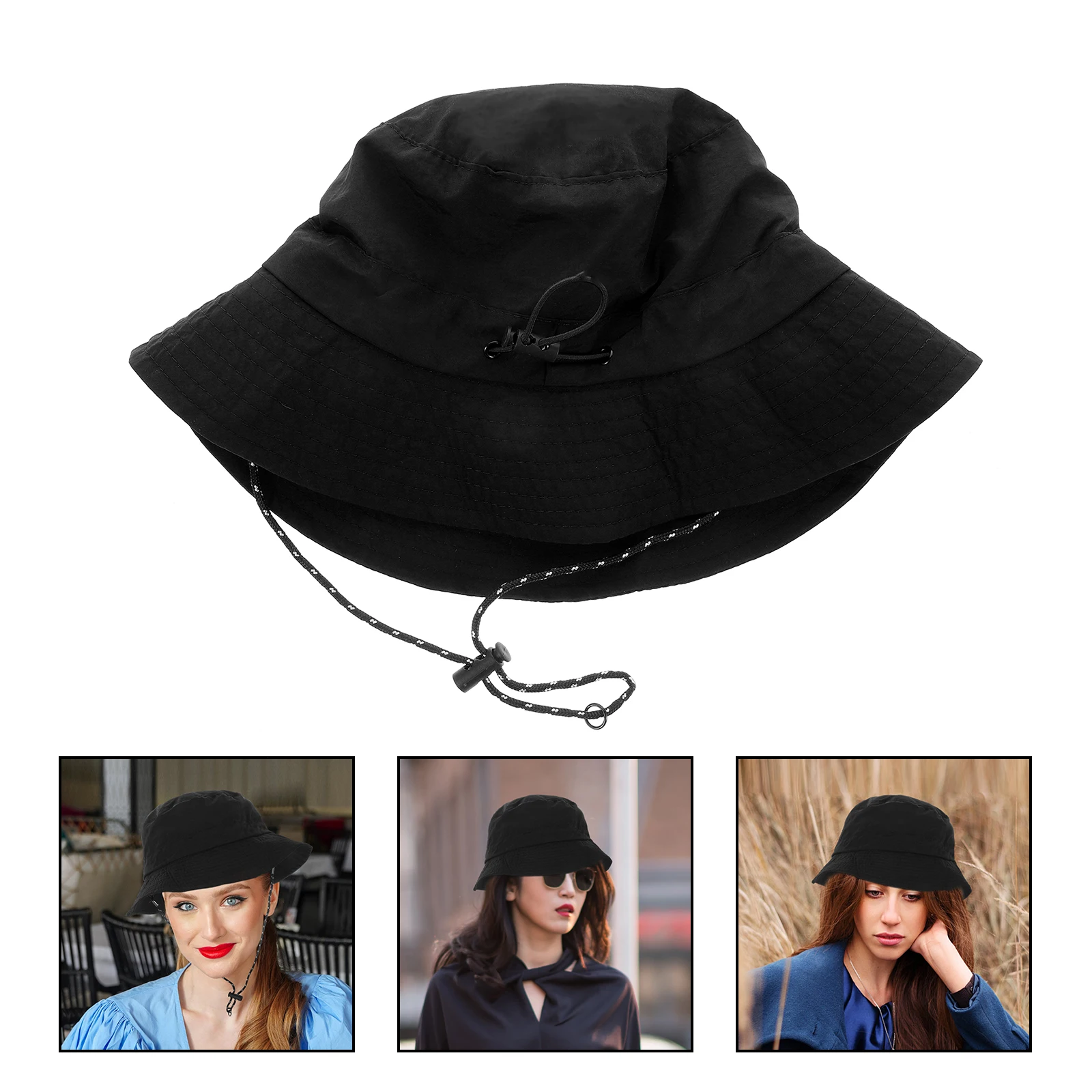 

Foldable Bucket Fisherman Sun Shade For Women Men Lightweight Beach Party Summer Outdoor Hat Comfortable Breathable Large