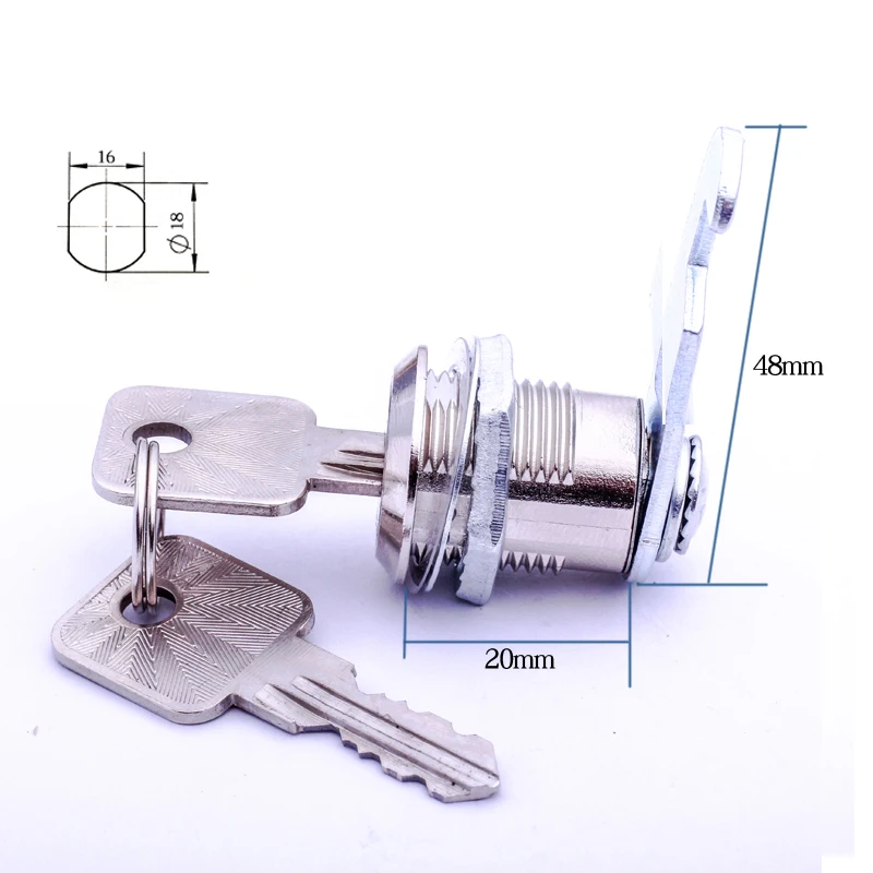 

File Cabinet Lock Core Locker Lock Sub Cabinet Eccentric Lock Roll Cabinet Iron Cabinet Door Small Lock Head Drawer Rotati