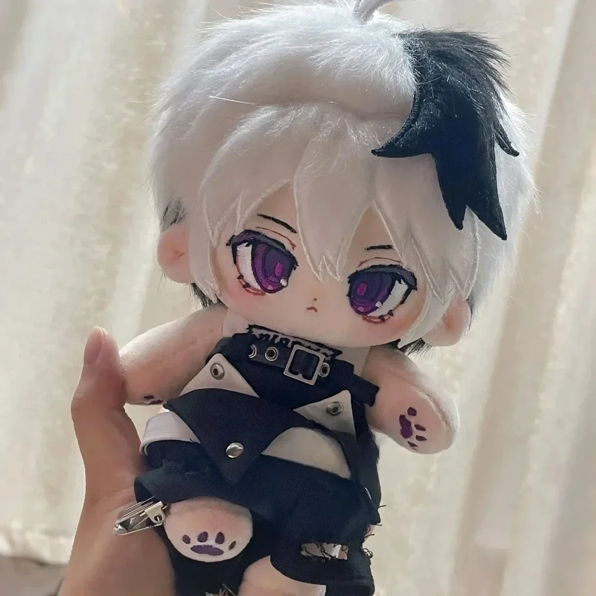 

Stuffed 20cm No Attributes Cute Handsome Boy Cosplay Soft Cotton Body Dress Up Clothes Plushie Gifts