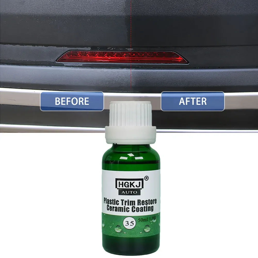 1Set Universal Plastic Part Restoration Trim Coating Long-Lasting Retreading Repair Renovator Agent Car Polishing Accessories
