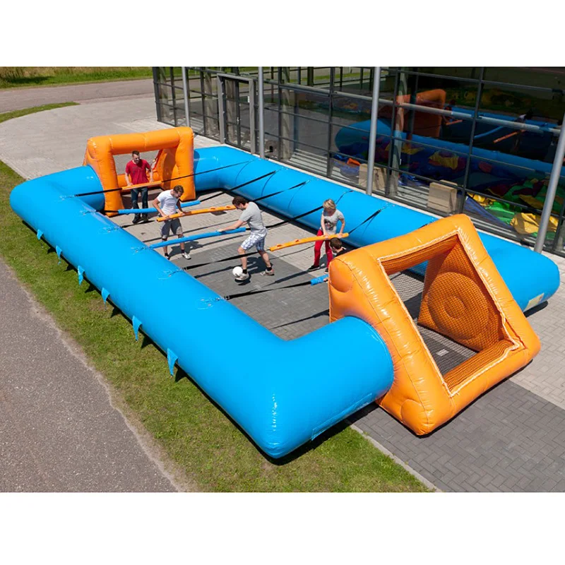 Hot sale inflatable football pitch/inflatable soccer field/inflatable soccer court with blower