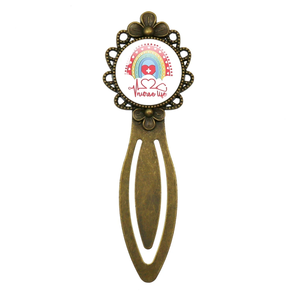 Keep Calm I'm a Nurse Creative 20mm Bookmarks Handmade Making  Bookmarks Gift For Friends Stationery Jewelry Gift