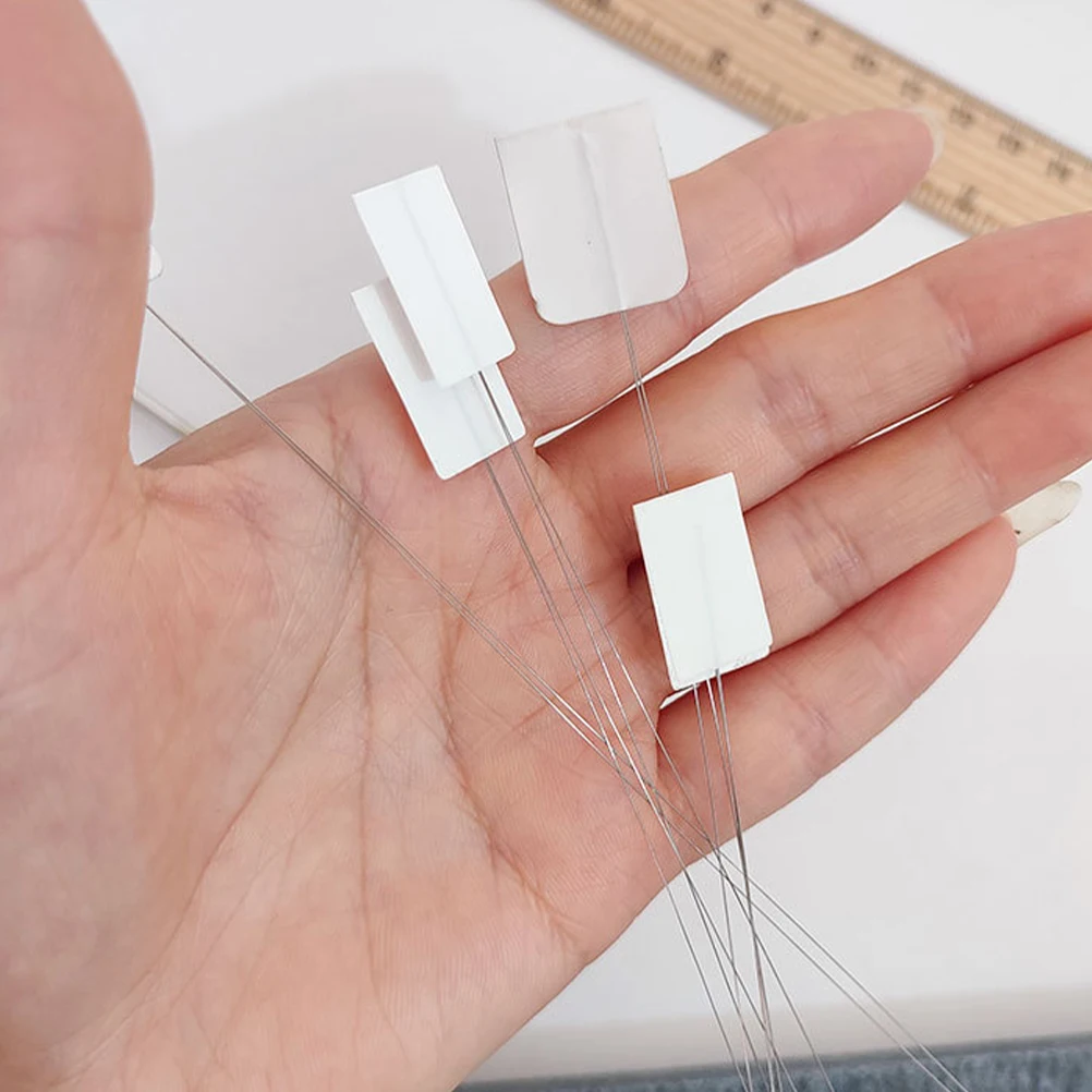 

10Pcs Needle Threader Steel Wire Convenient Embroidery Threading Tool for Sewing Handwork Cross Stitch DIY Punch Needle Threader