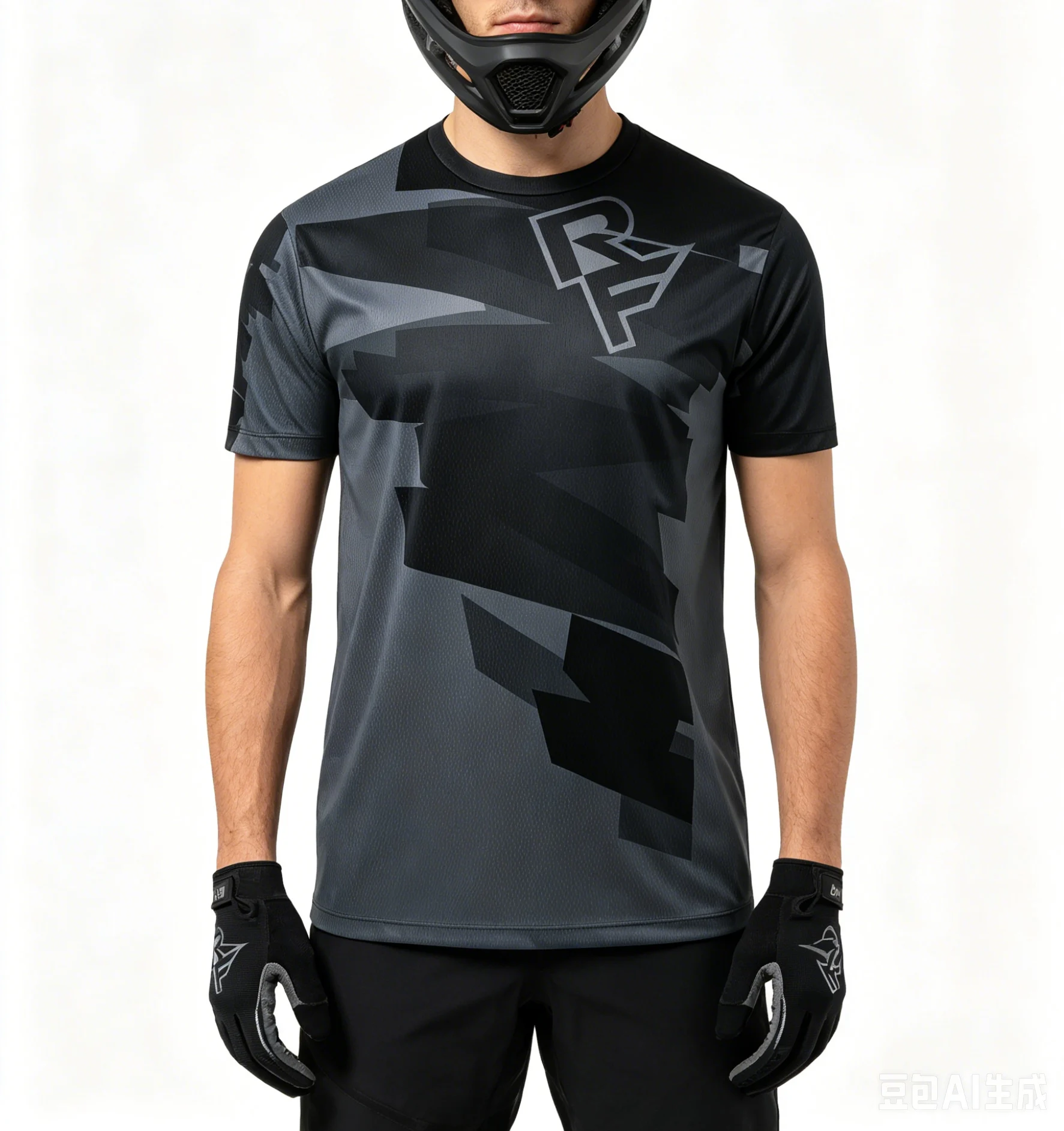 Breathable Mountain Enduro MTB Motocross Off Road Bike Jersey Men Cycling Top Quick Dry Sports Athletic Fitness Wear Top