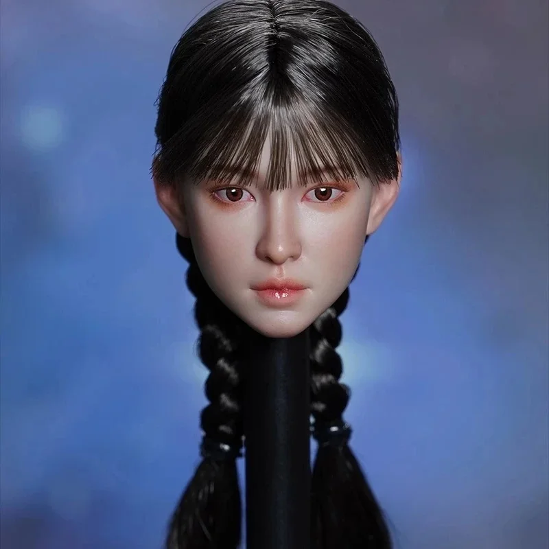 In Stock SDH042 1/6 Scale Girl Head Model For 12 inches Female Action Figure Body Doll Toys